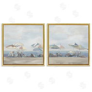 Liz Jardine | Pale Beach Day Umbrellas