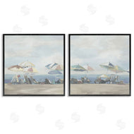 Liz Jardine | Pale Beach Day Umbrellas