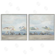 Liz Jardine | Pale Beach Day Umbrellas