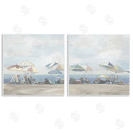 Liz Jardine | Pale Beach Day Umbrellas