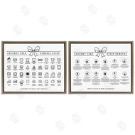 Lettered and Lined | Laundry Care & Stain Removal Charts