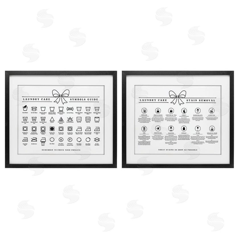 Lettered and Lined | Laundry Care & Stain Removal Charts