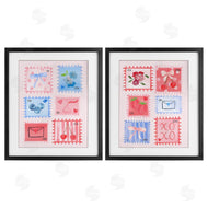 Nina Jacobs | Adorable Stamps Blue and Pink
