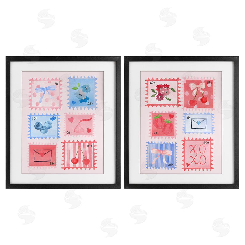 Nina Jacobs | Adorable Stamps Blue and Pink