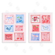 Nina Jacobs | Adorable Stamps Blue and Pink