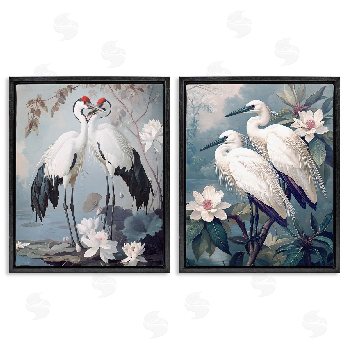 Steve Hunziker Shore Line Magic Birds Canvas Wall Art Print