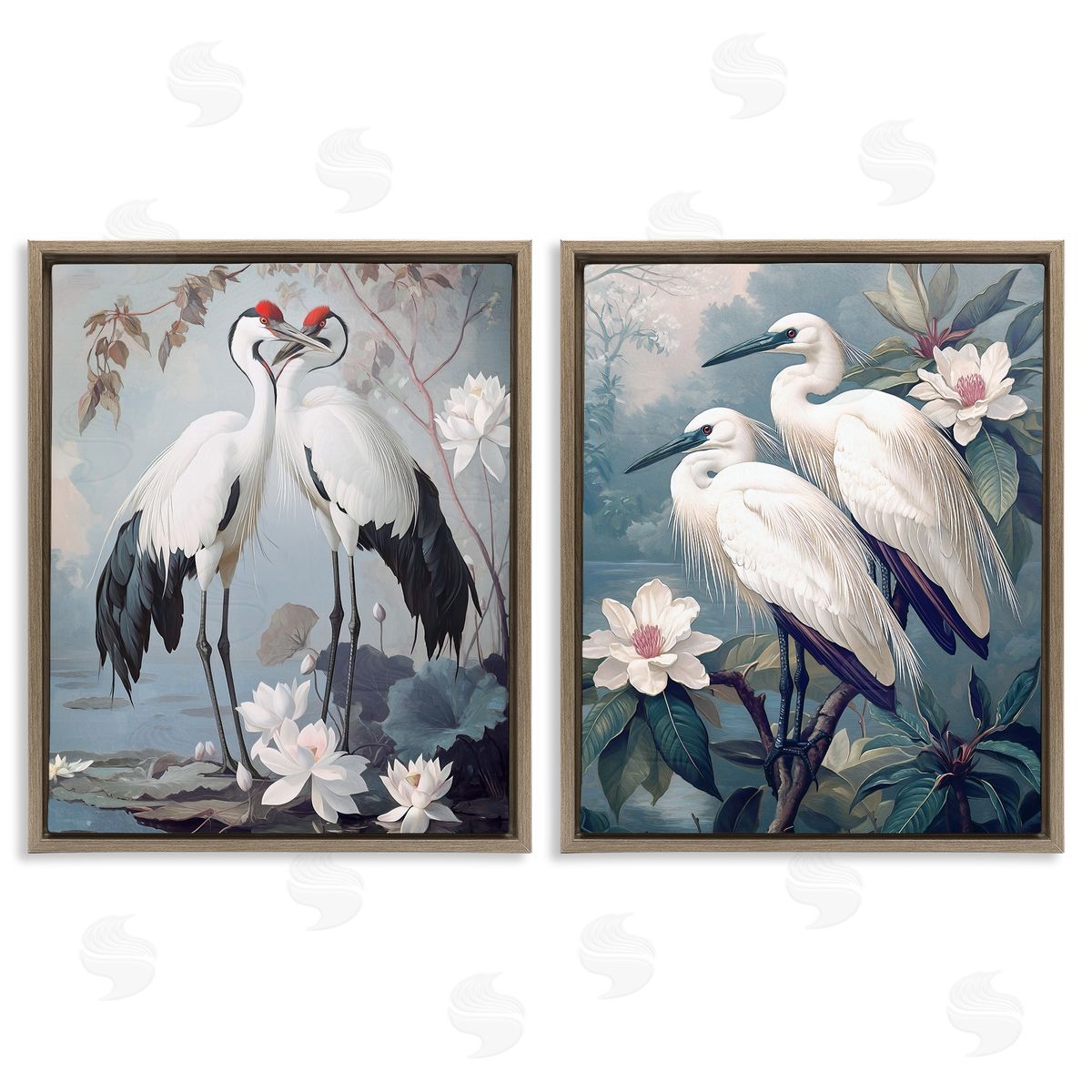 Steve Hunziker Shore Line Magic Birds Canvas Wall Art Print