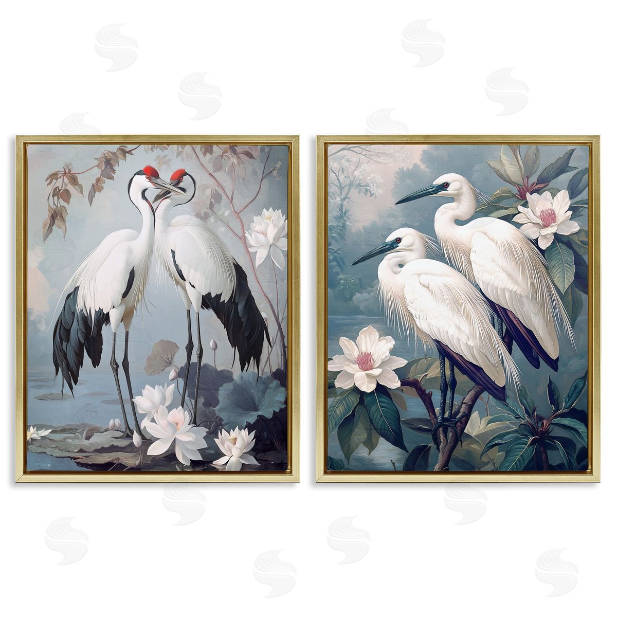 Steve Hunziker Shore Line Magic Birds Canvas Wall Art Print