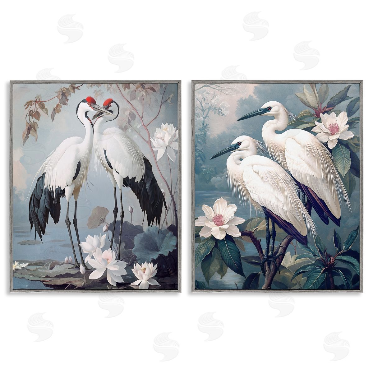 Steve Hunziker Shore Line Magic Birds Canvas Wall Art Print