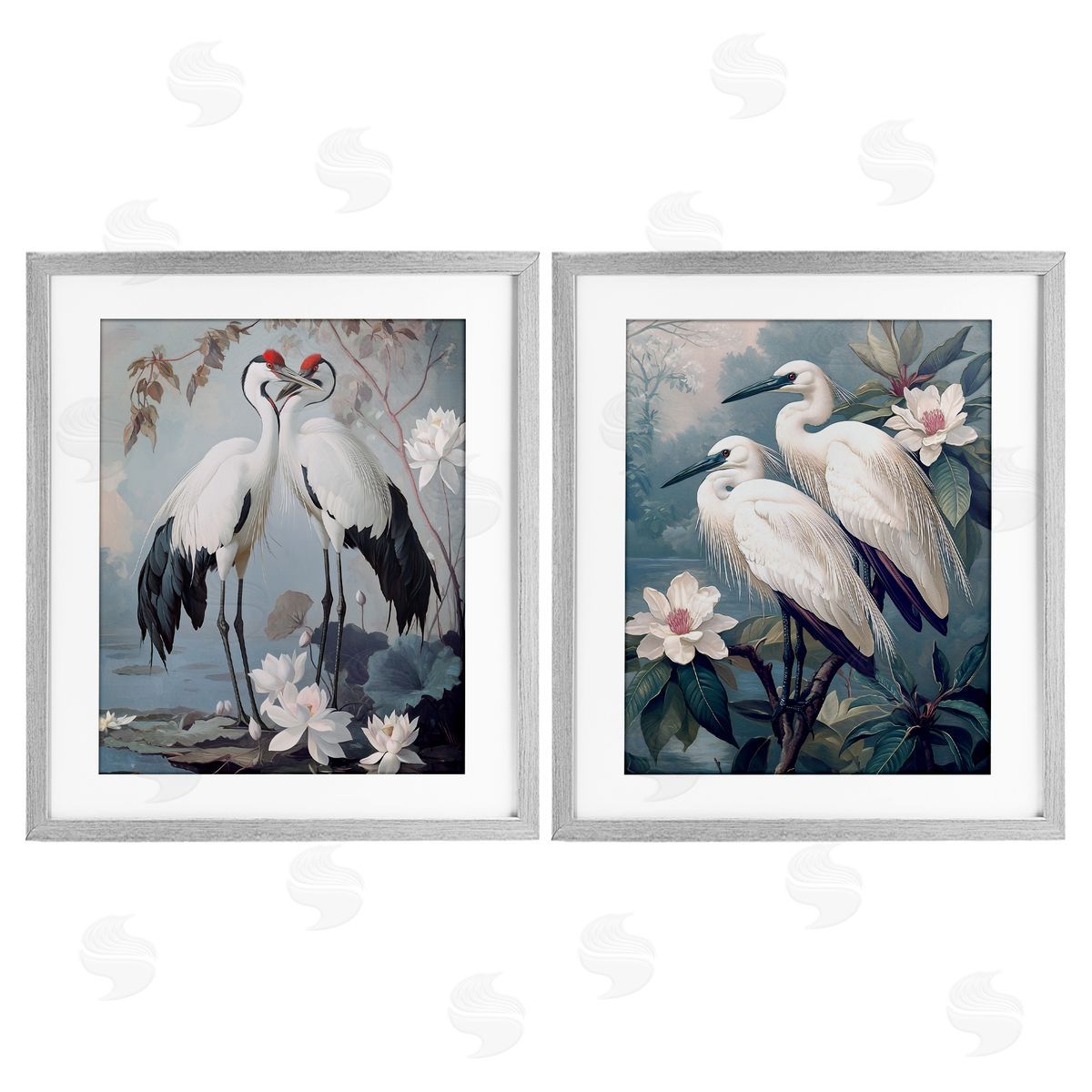 Steve Hunziker Shore Line Magic Birds Canvas Wall Art Print