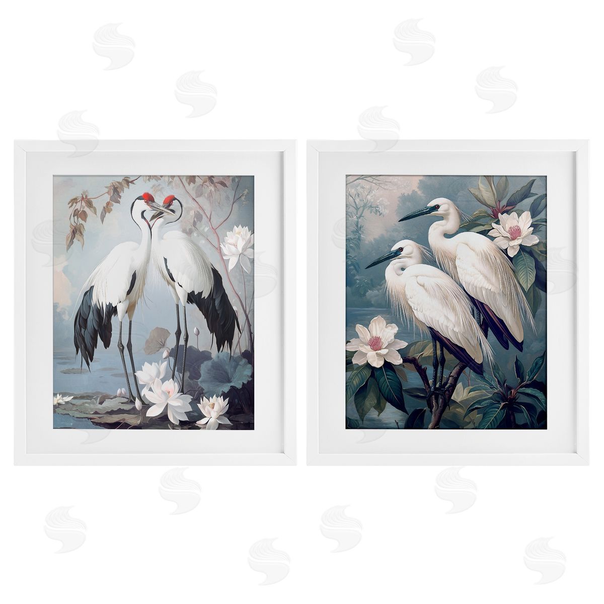 Steve Hunziker Shore Line Magic Birds Canvas Wall Art Print
