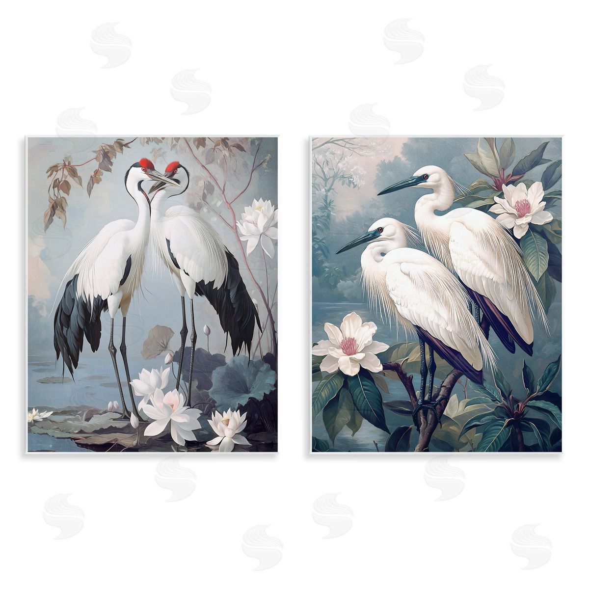 Steve Hunziker Shore Line Magic Birds Canvas Wall Art Print