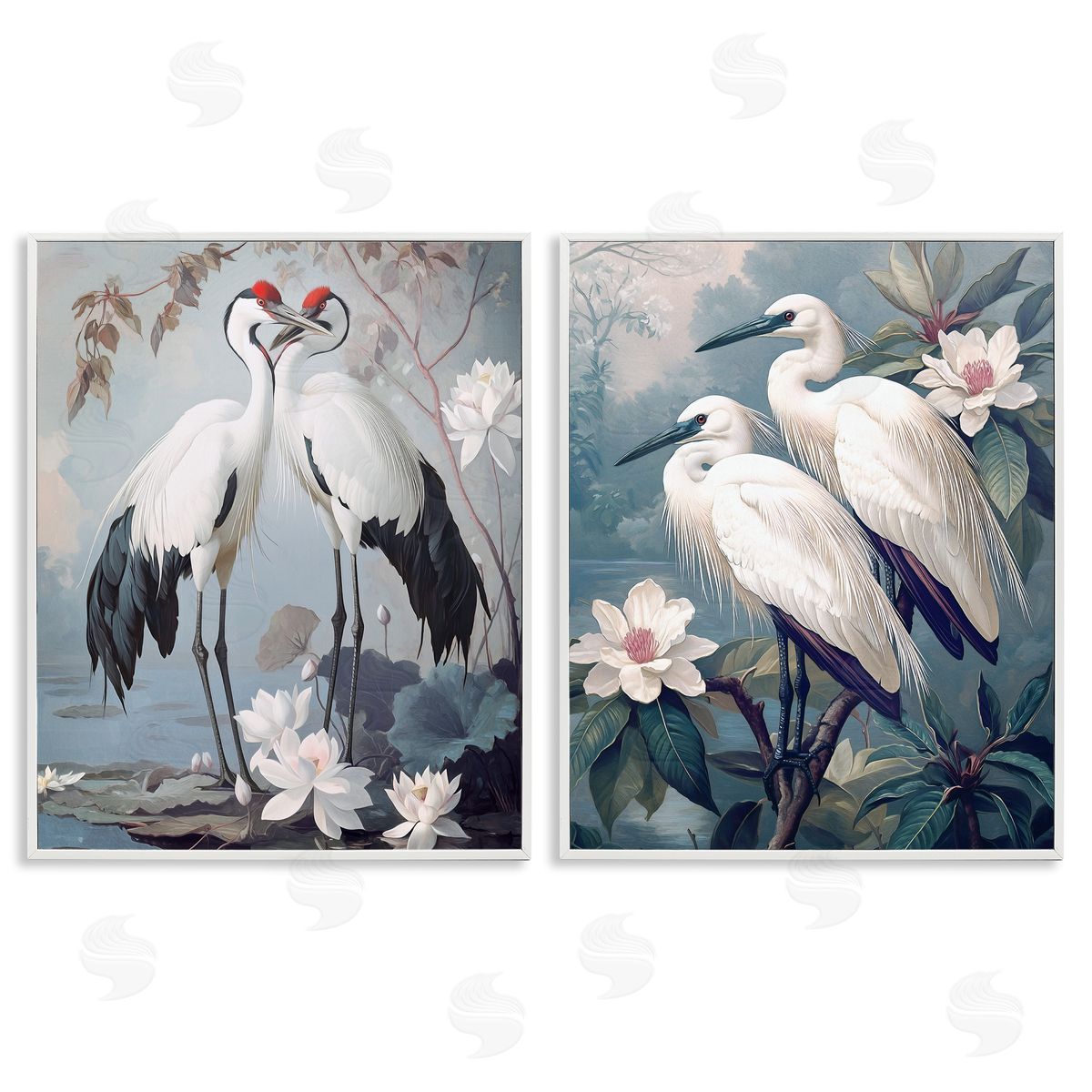 Steve Hunziker Shore Line Magic Birds Canvas Wall Art Print