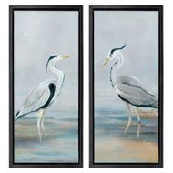 Lily K. | Herons Wading Shallow Sea