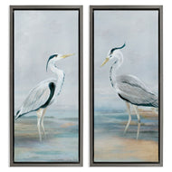 Lily K. | Herons Wading Shallow Sea