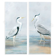 Lily K. | Herons Wading Shallow Sea