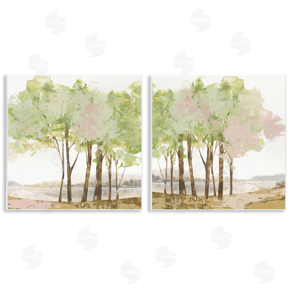 Ian C. Idyllic Spring Awakening Canvas Wall Art Print