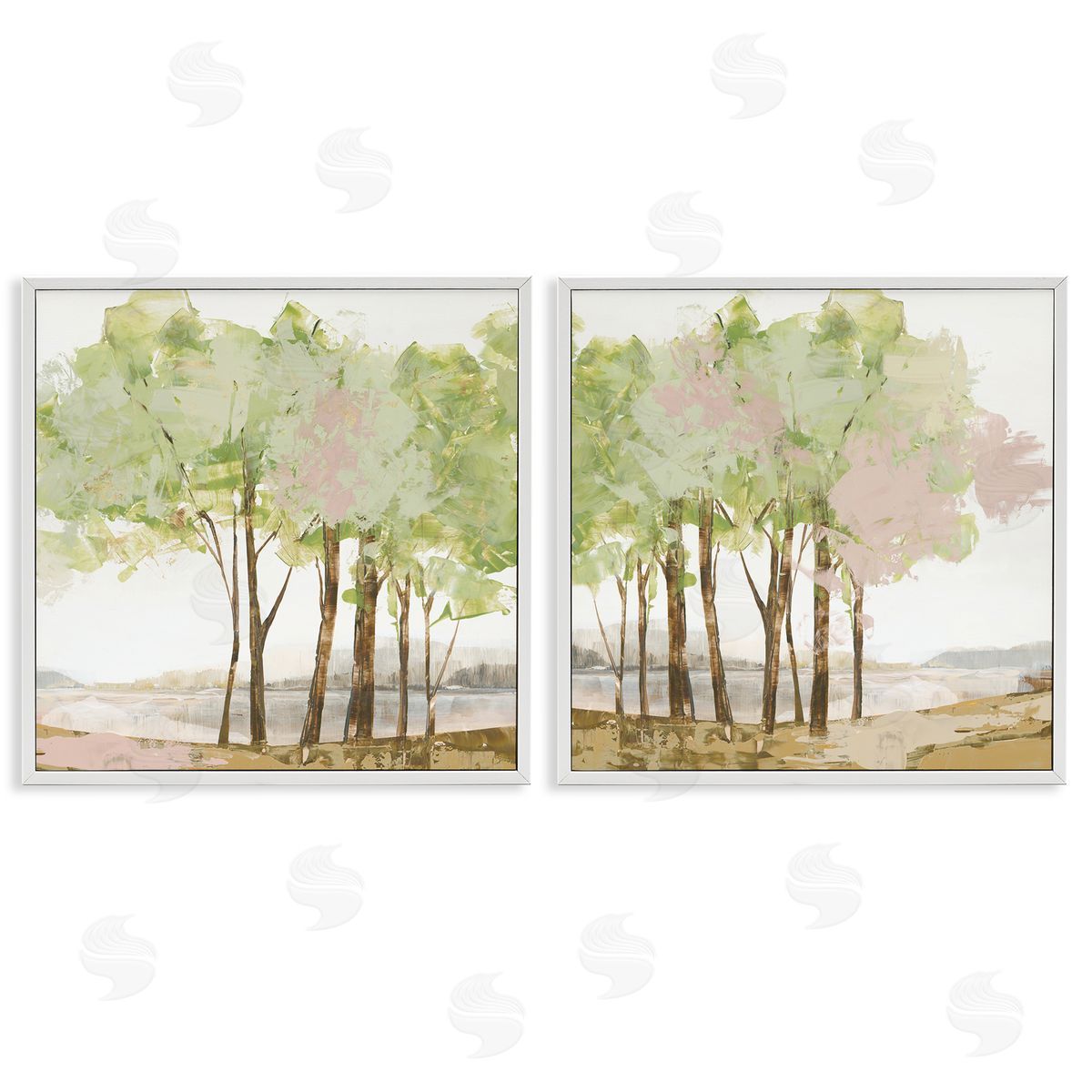 Ian C. Idyllic Spring Awakening Canvas Wall Art Print