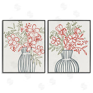 Aria K. | Botanical Outline Simplicity