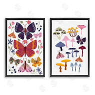 JJ Design House LLC | Butterflies & Delicate Mushrooms