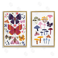 JJ Design House LLC | Butterflies & Delicate Mushrooms