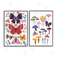 JJ Design House LLC | Butterflies & Delicate Mushrooms