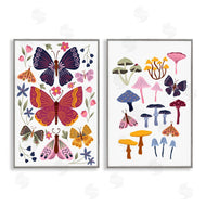 JJ Design House LLC | Butterflies & Delicate Mushrooms
