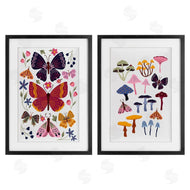 JJ Design House LLC | Butterflies & Delicate Mushrooms