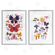 JJ Design House LLC | Butterflies & Delicate Mushrooms