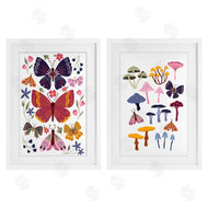 JJ Design House LLC | Butterflies & Delicate Mushrooms