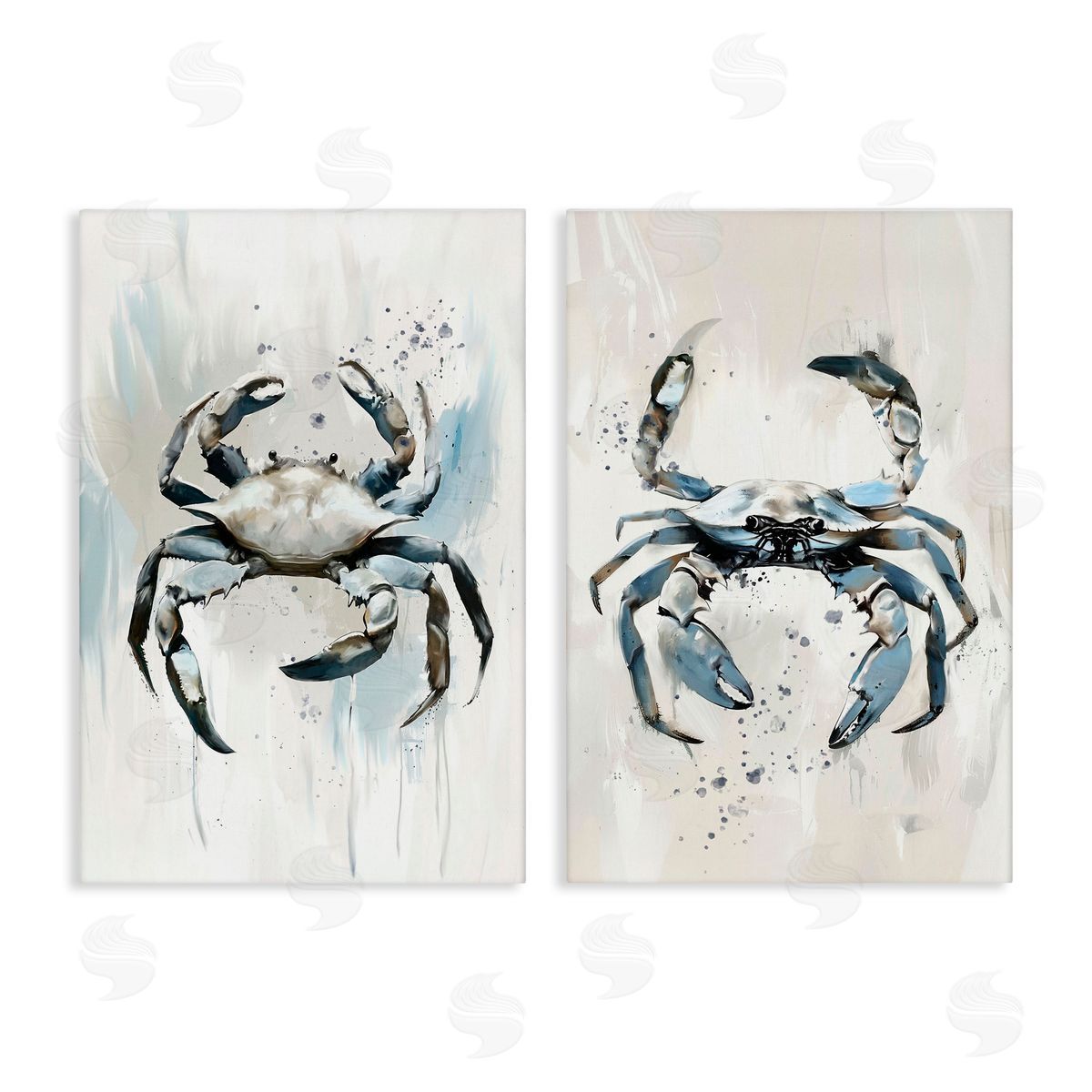 Ramona Murdock Kingdom Of Crabs Illustrations Canvas Wall Art Print