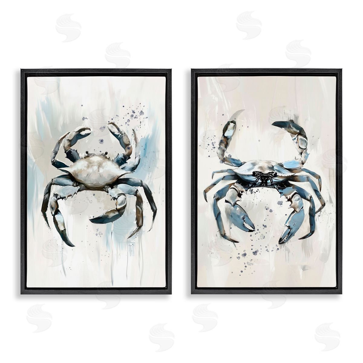 Ramona Murdock Kingdom Of Crabs Illustrations Canvas Wall Art Print