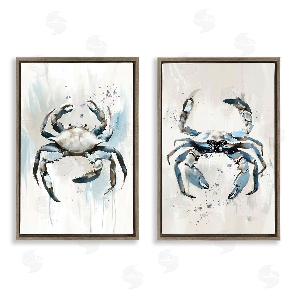 Ramona Murdock Kingdom Of Crabs Illustrations Canvas Wall Art Print