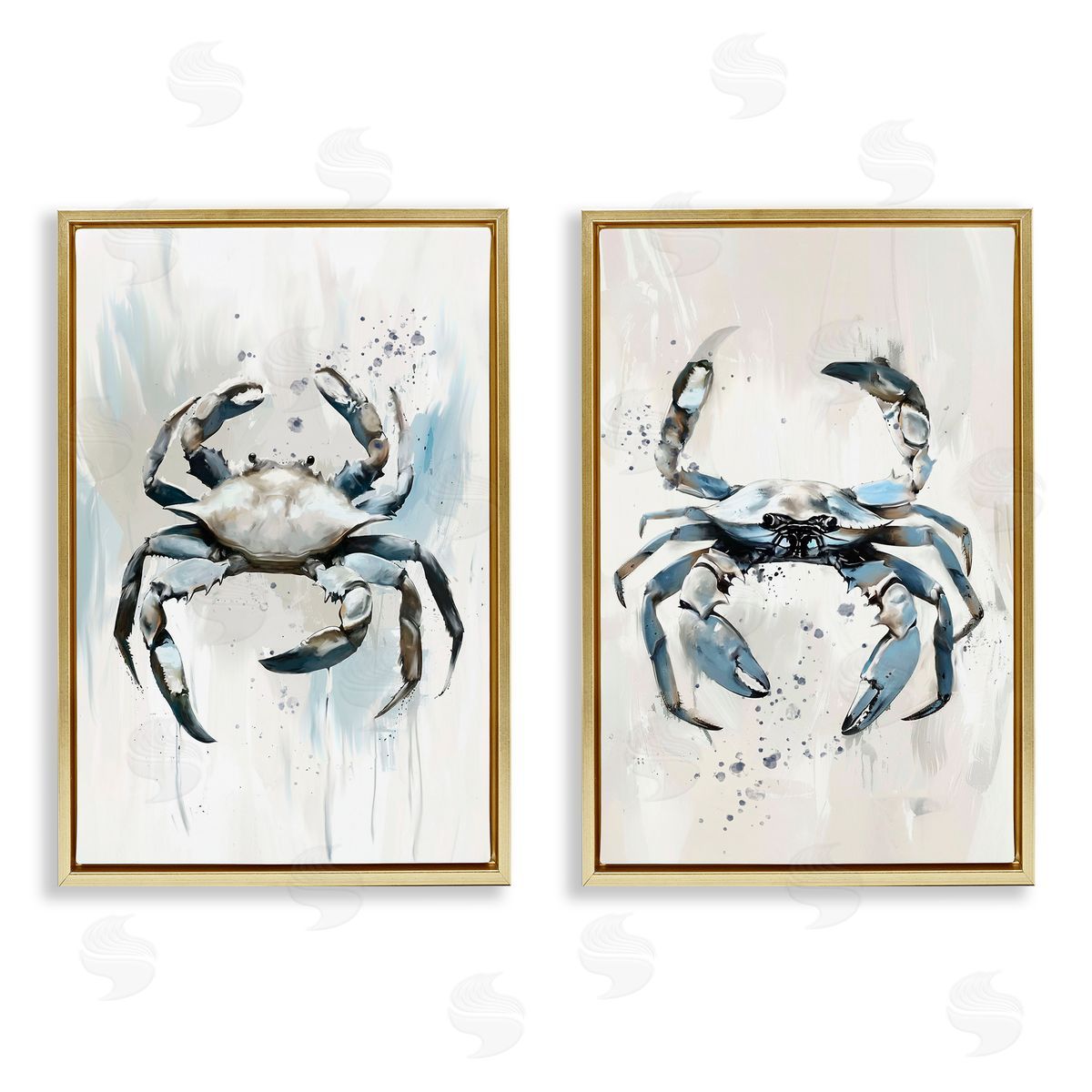 Ramona Murdock Kingdom Of Crabs Illustrations Canvas Wall Art Print