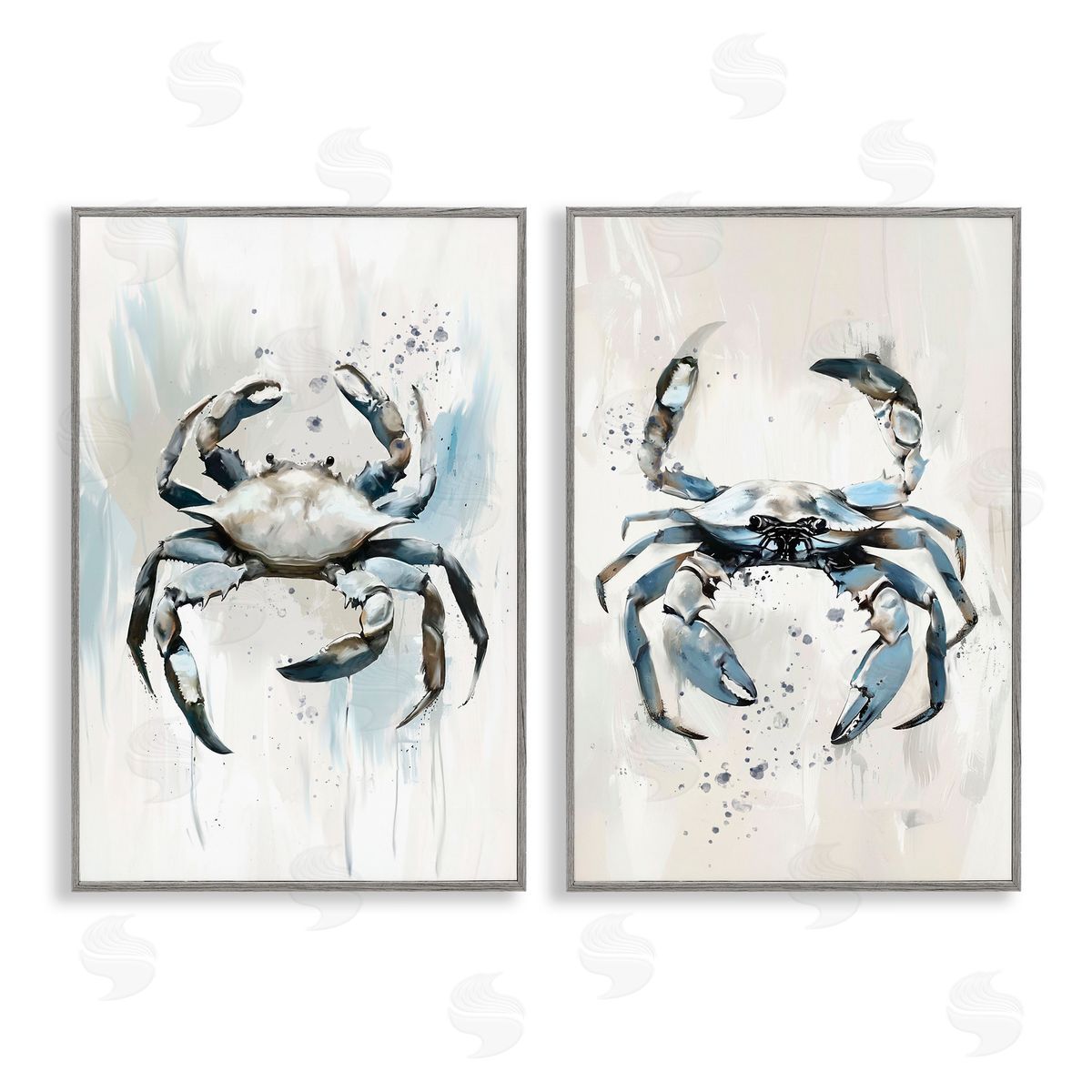 Ramona Murdock Kingdom Of Crabs Illustrations Canvas Wall Art Print