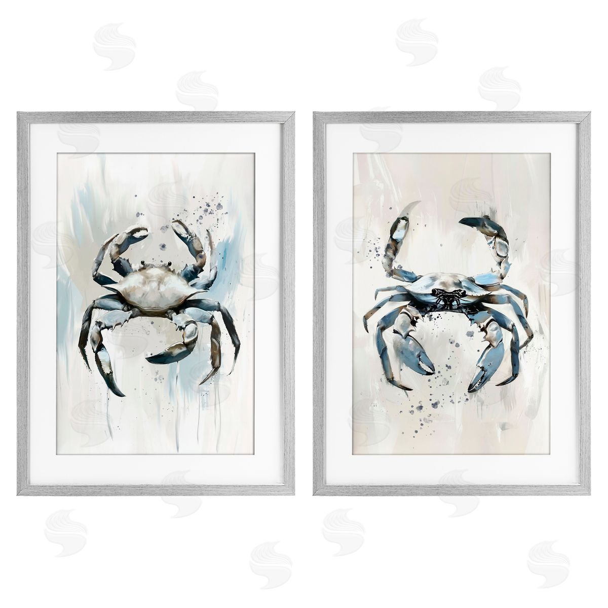 Ramona Murdock Kingdom Of Crabs Illustrations Canvas Wall Art Print