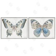 Danhui Nai | Blue Accented Butterflies