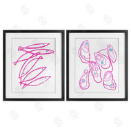 Lil' Rue | Minimal Pink Fish & Oysters