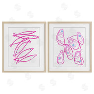 Lil' Rue | Minimal Pink Fish & Oysters