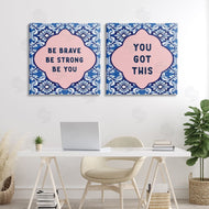 Lettered and Lined | Encouraging Words on Boho