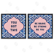 Lettered and Lined | Encouraging Words on Boho