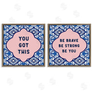 Lettered and Lined | Encouraging Words on Boho