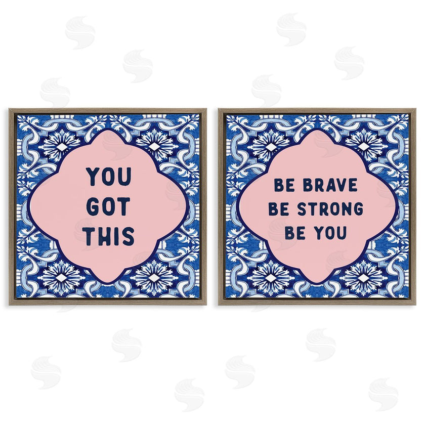 Lettered and Lined | Encouraging Words on Boho