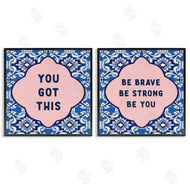 Lettered and Lined | Encouraging Words on Boho