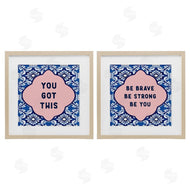 Lettered and Lined | Encouraging Words on Boho