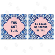 Lettered and Lined | Encouraging Words on Boho