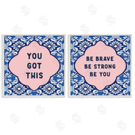 Lettered and Lined | Encouraging Words on Boho