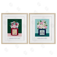 Lara Beeston | Motivational Floral Tea Tins
