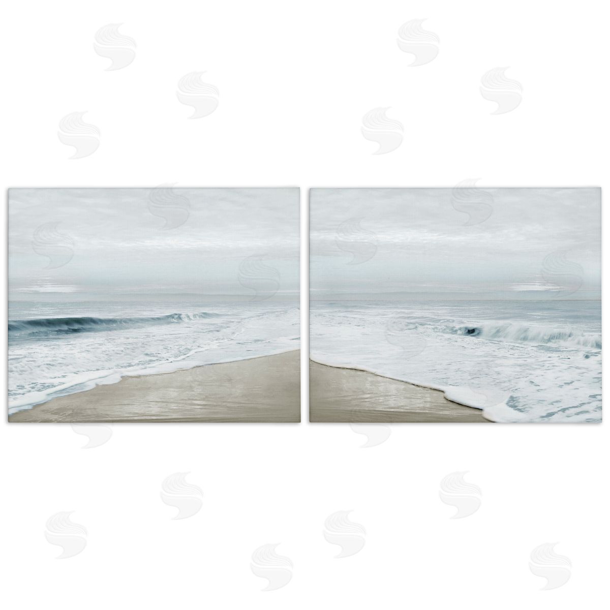 Natalie Carpentieri Morning Bliss Coastline Canvas Wall Art Set