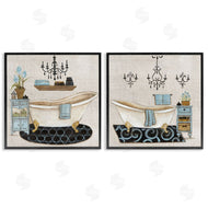 Janet Tava | Blue Relaxation Bathroom